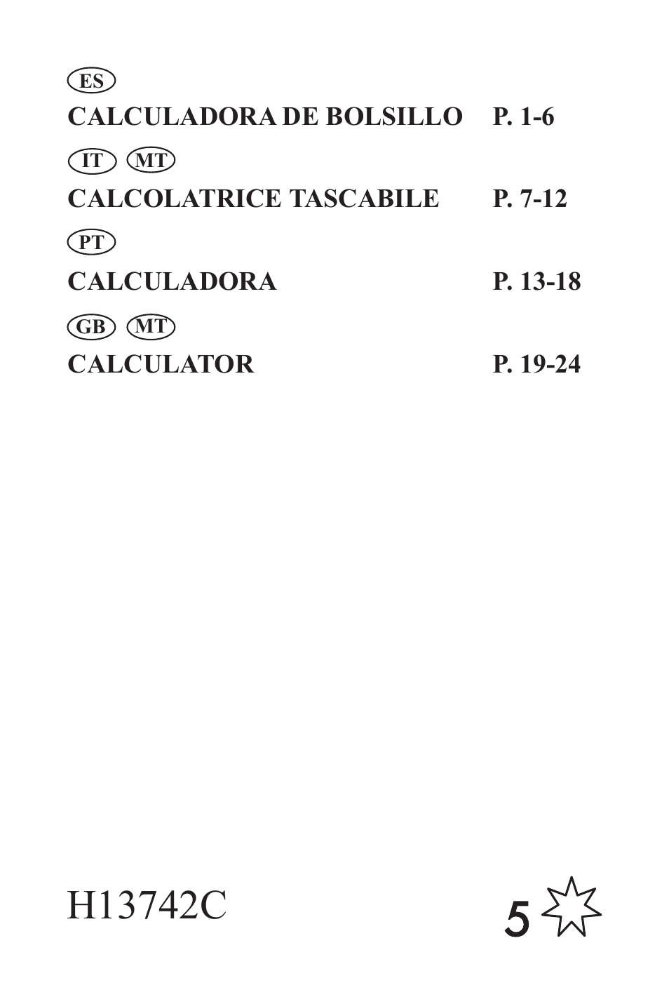 United Office H13742C User Manual | 26 pages