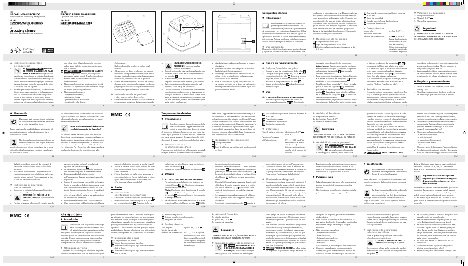 United Office Z30024A / Z30024B User Manual | 2 pages