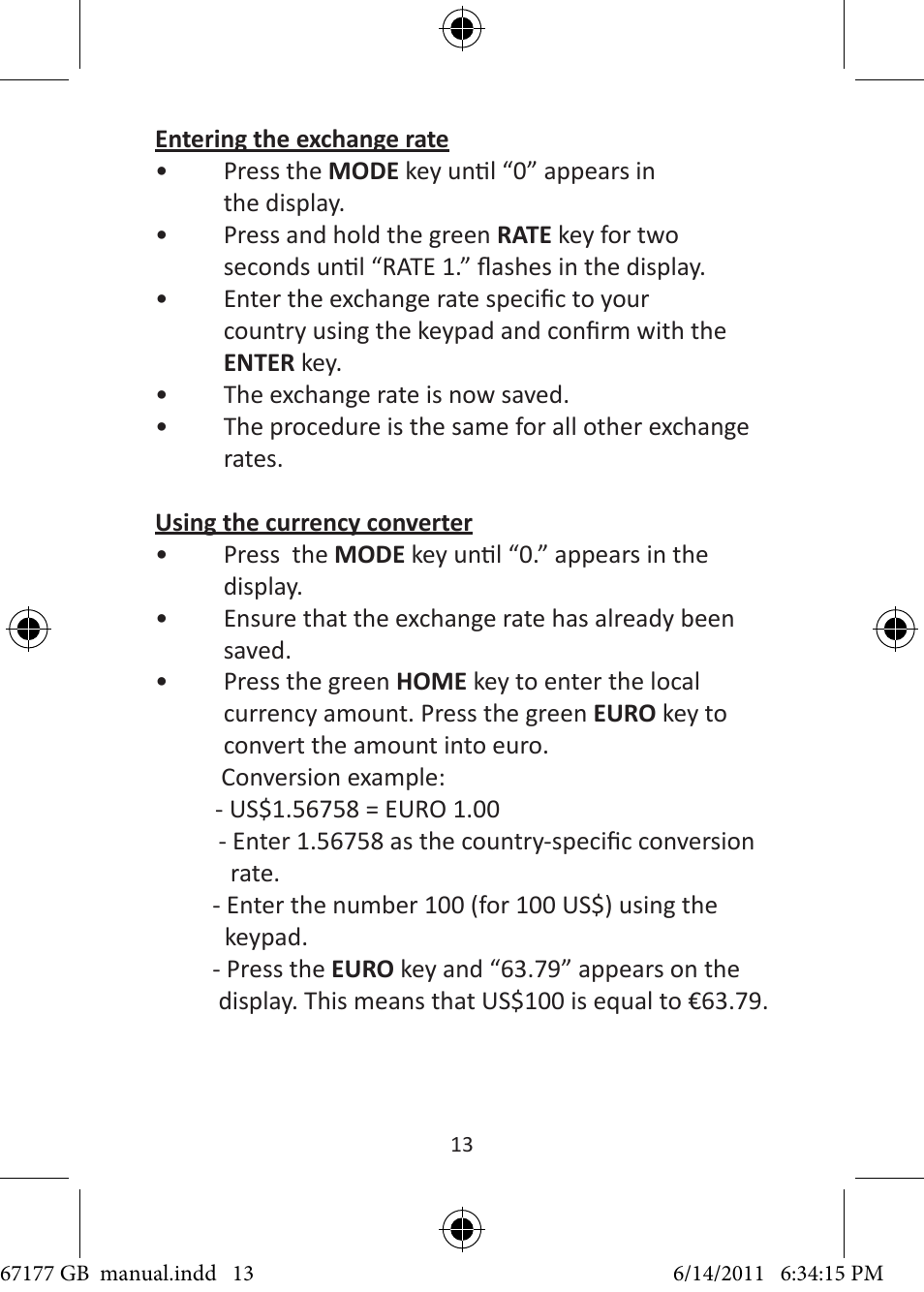 United Office Pocket Translator User Manual | Page 14 / 24