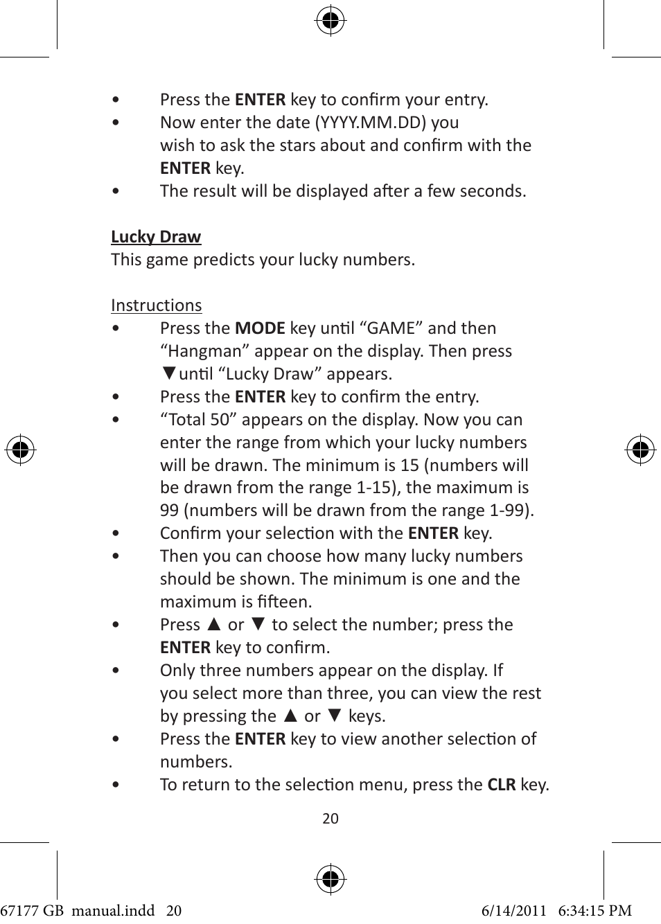 United Office Pocket Translator User Manual | Page 21 / 24