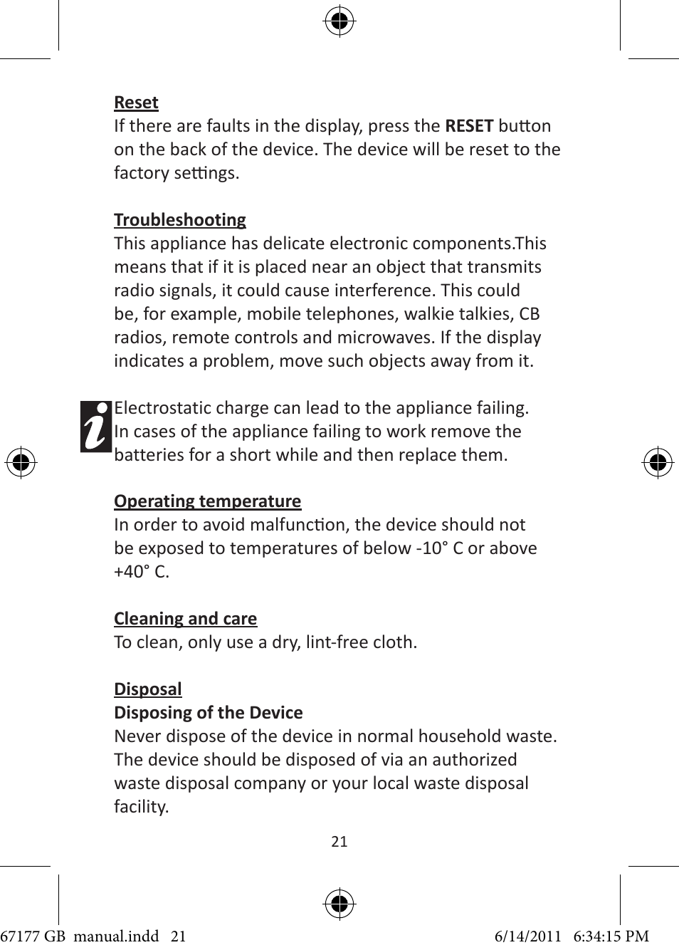 United Office Pocket Translator User Manual | Page 22 / 24