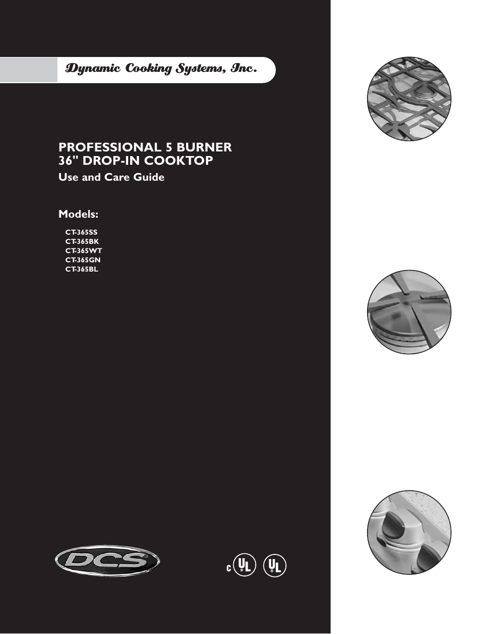 DCS CT-365GN User Manual | 22 pages