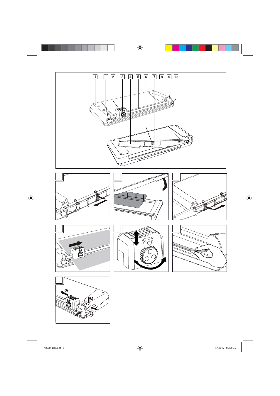 United Office 2-in-1 Paper Trimmer User Manual | Page 3 / 34