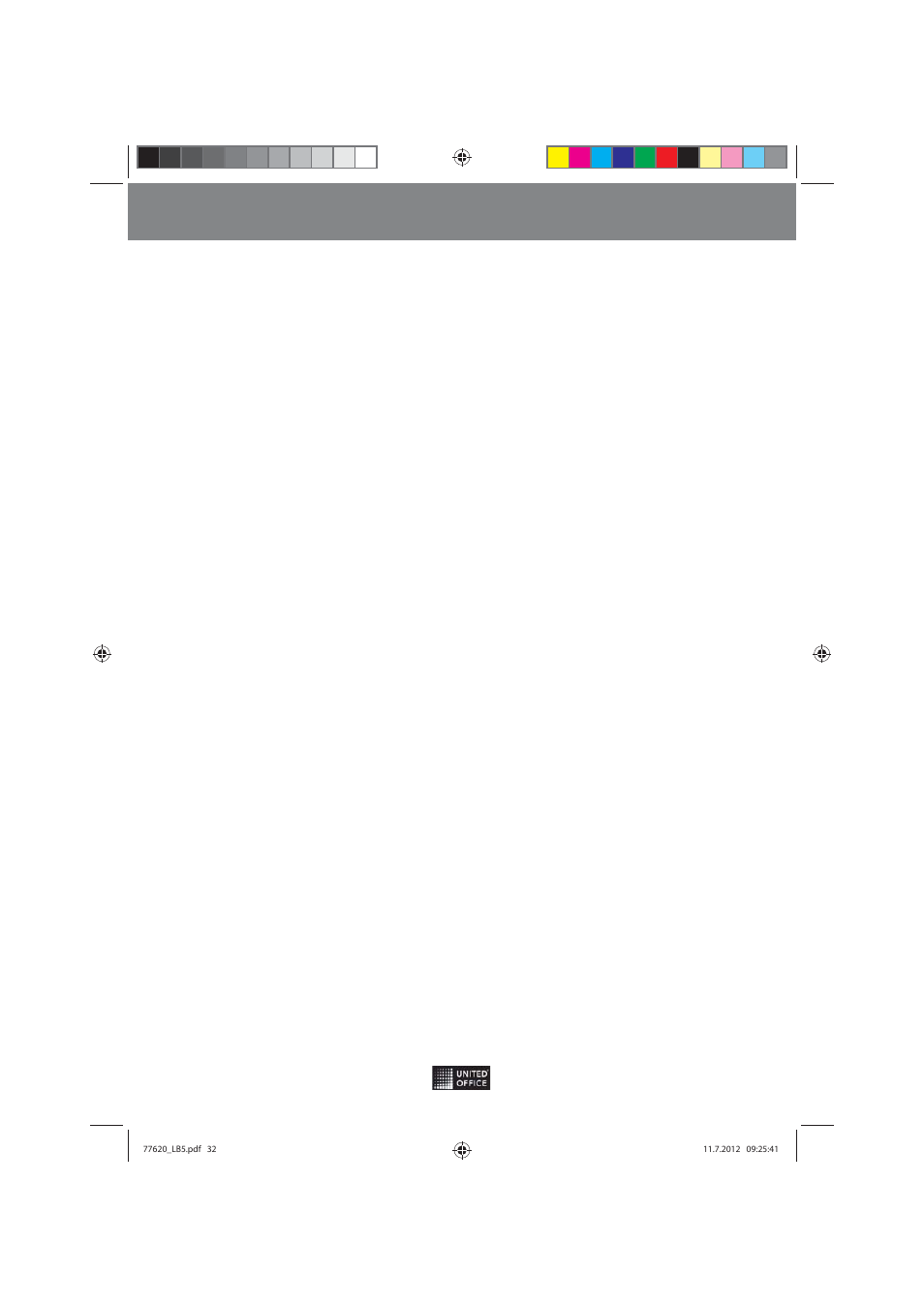 United Office 2-in-1 Paper Trimmer User Manual | Page 32 / 34
