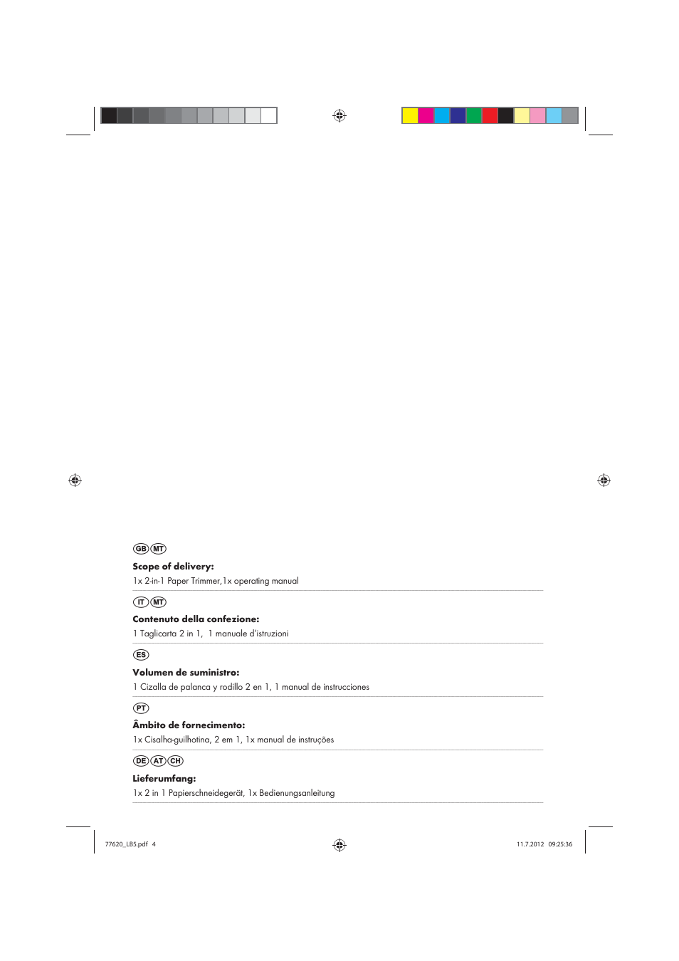 United Office 2-in-1 Paper Trimmer User Manual | Page 4 / 34