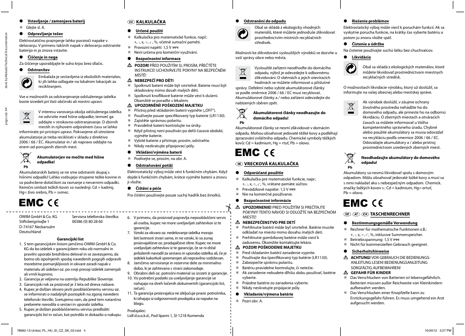 United Office Z31348A, Z31348B, Z31348C, Z31348D, Z31348E User Manual | Page 2 / 3