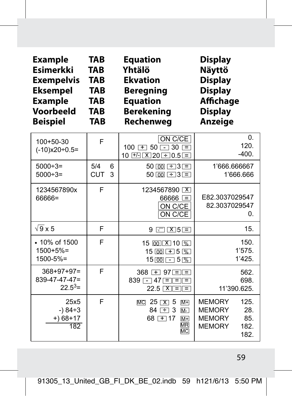 United Office Z31296 User Manual | Page 58 / 59