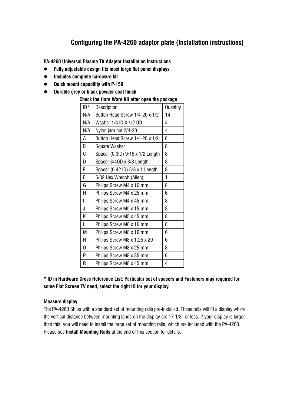 DCS Flat Panel TV User Manual | Page 7 / 17