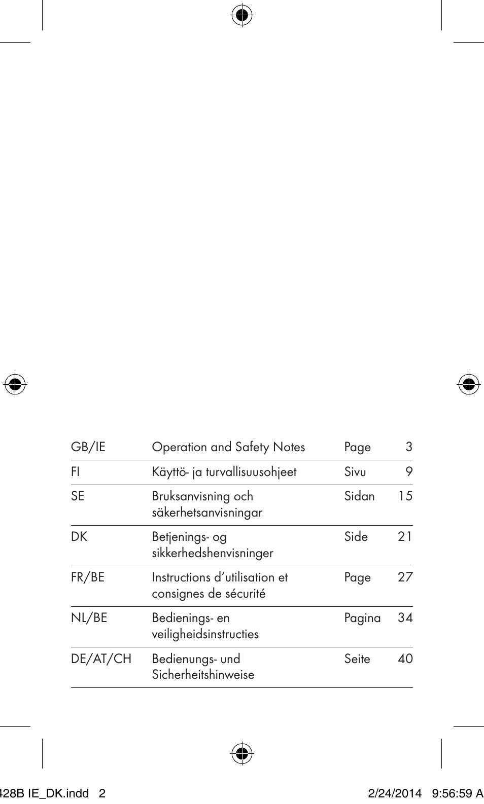 United Office Z32070B User Manual | Page 2 / 47