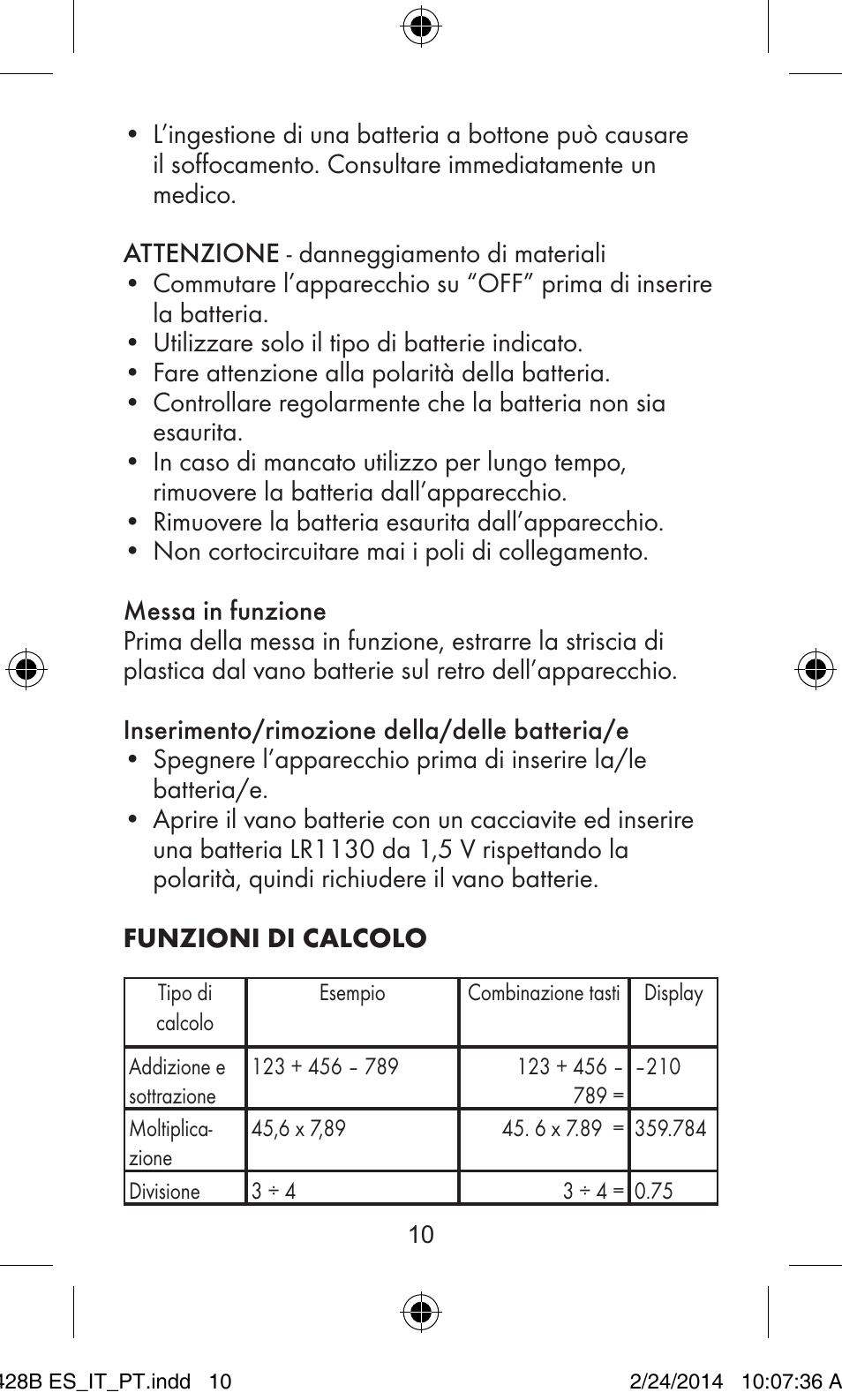 United Office Z32070B User Manual | Page 10 / 34