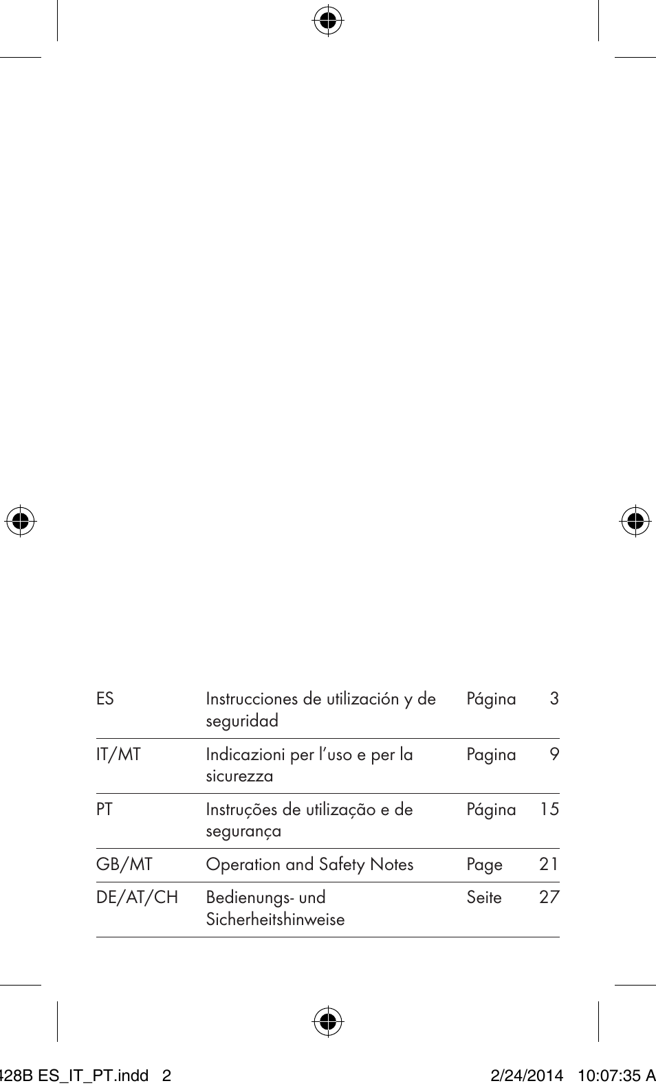 United Office Z32070B User Manual | Page 2 / 34