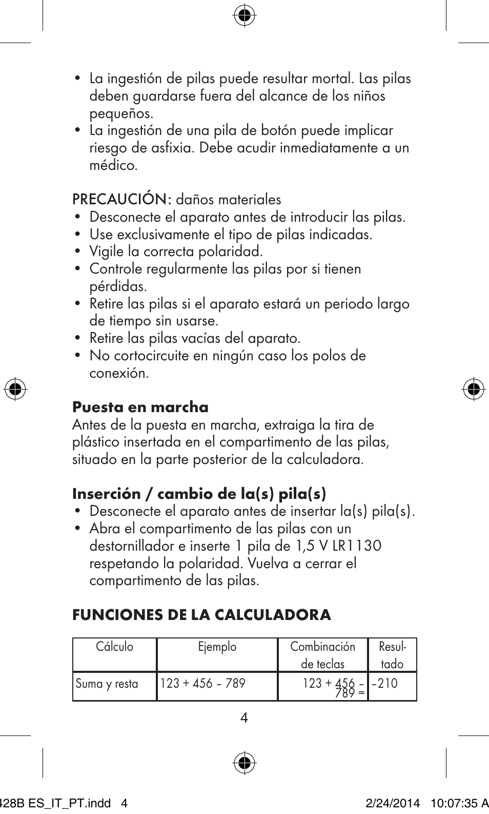 United Office Z32070B User Manual | Page 4 / 34