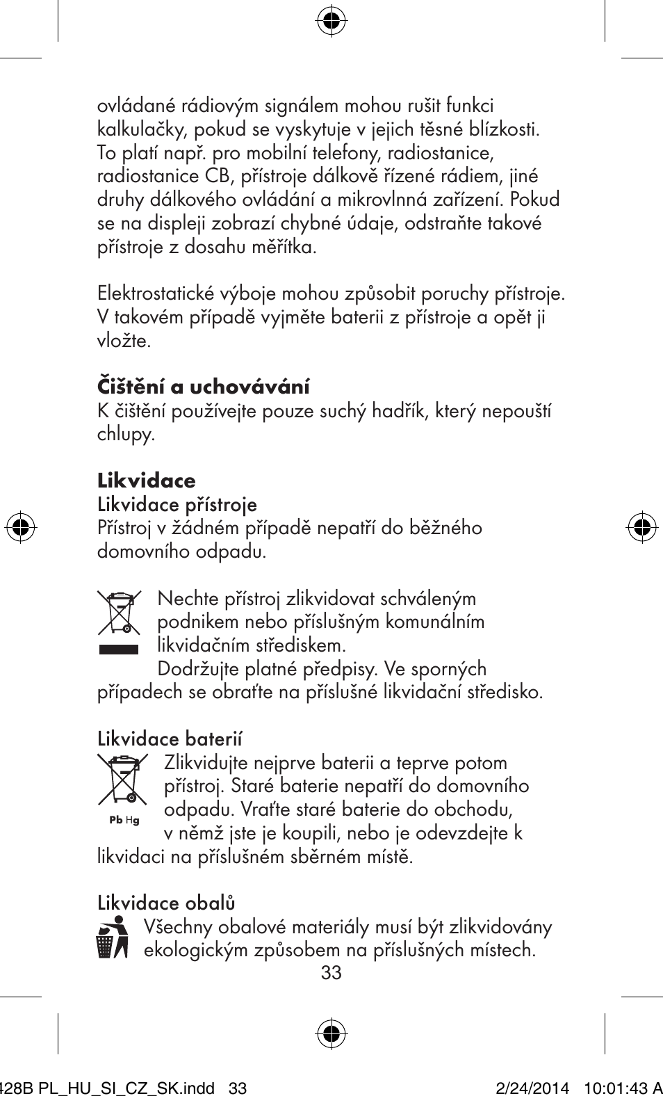 United Office Z32070B User Manual | Page 33 / 48