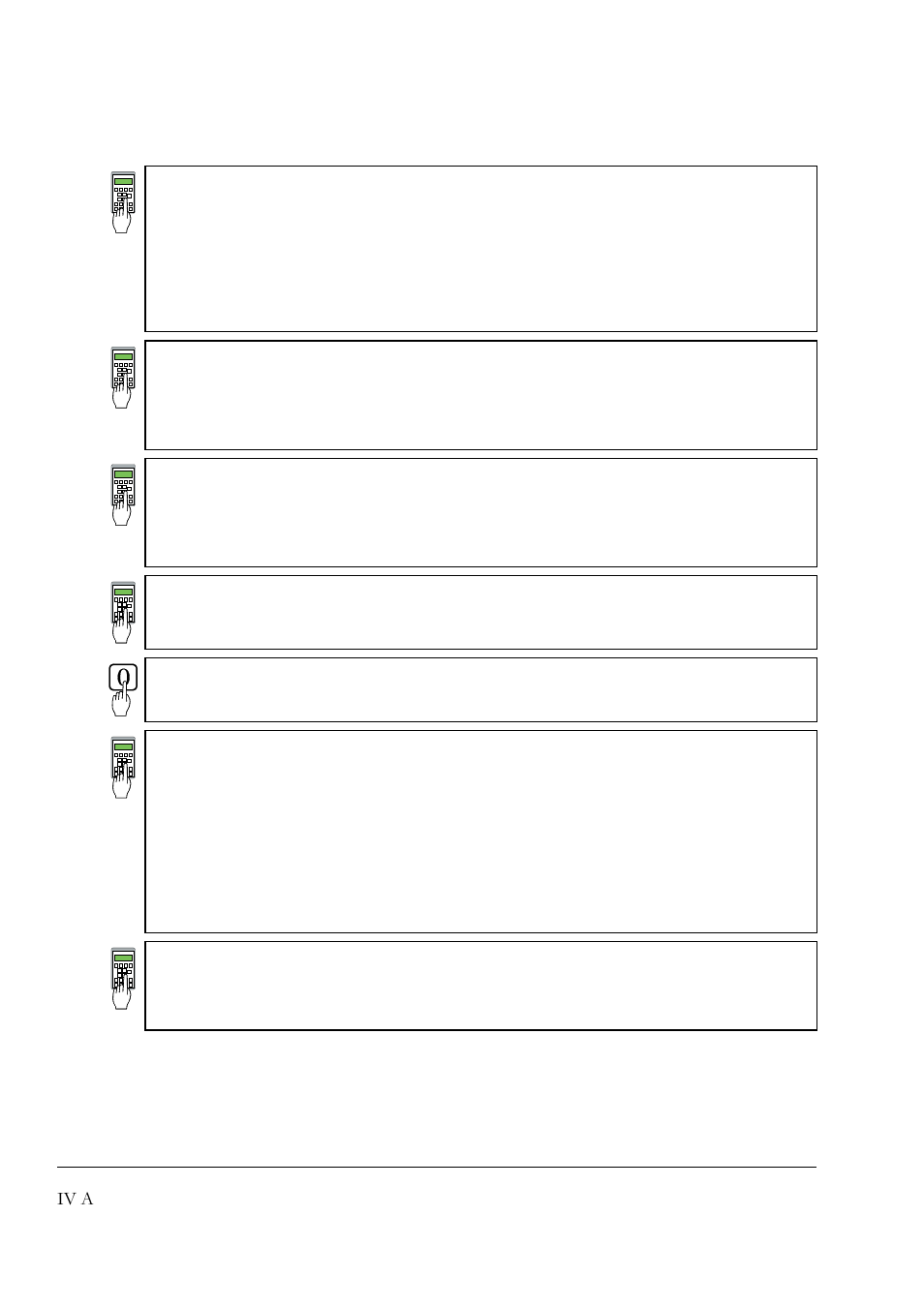 Iv a, Switch off power, thus stopping the drive, Chapter 2 - start-up instructions | DCS 500 User Manual | Page 30 / 76