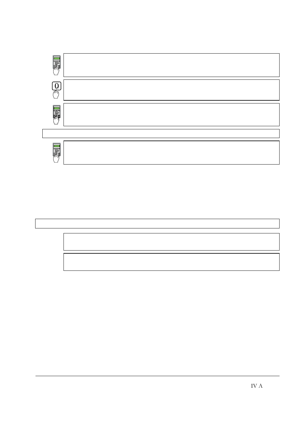 Iv a, Switch off power, thus stopping the drive, Caution! please don't forget | Limit-value messages - additional functions | DCS 500 User Manual | Page 33 / 76