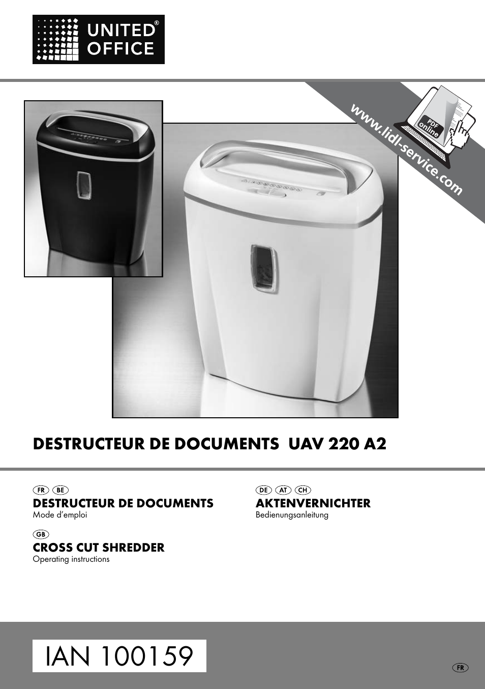 United Office UAV 220 A2 User Manual | 27 pages