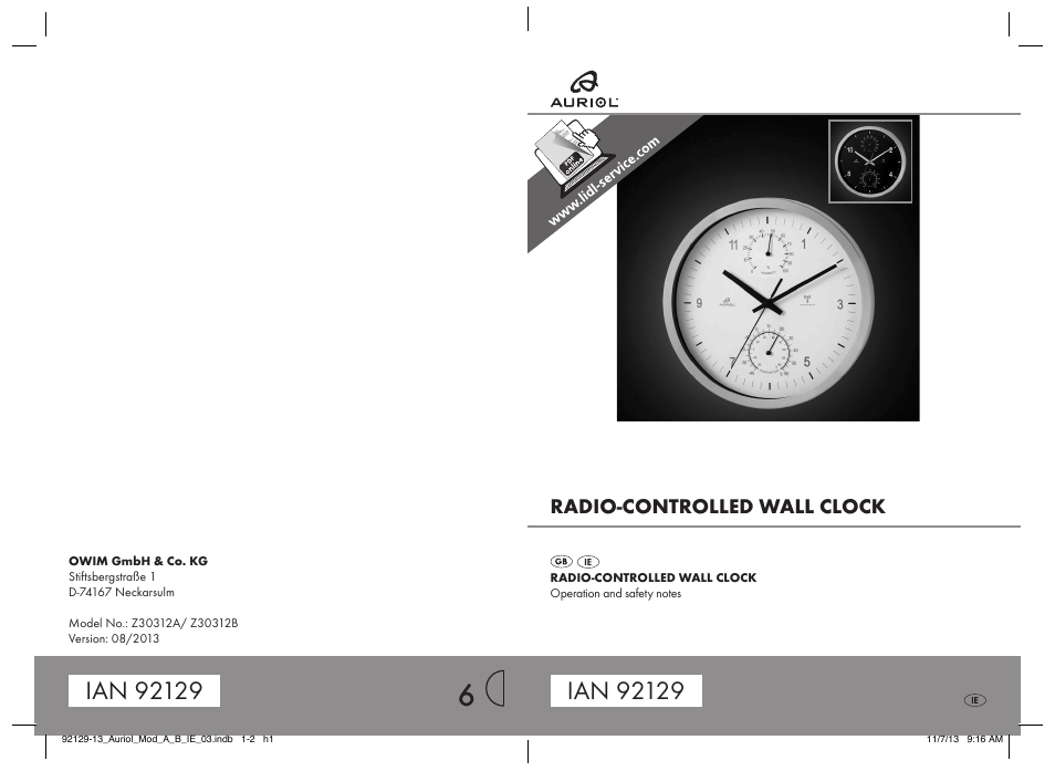 United Office Z30312A/ Z30312B User Manual | 7 pages