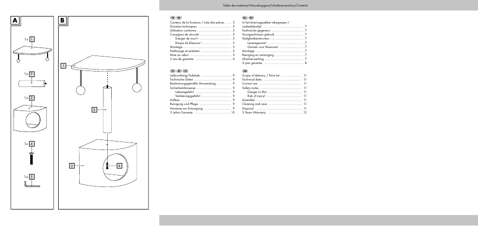 Zoofari Scratching Post C User Manual | Page 2 / 10