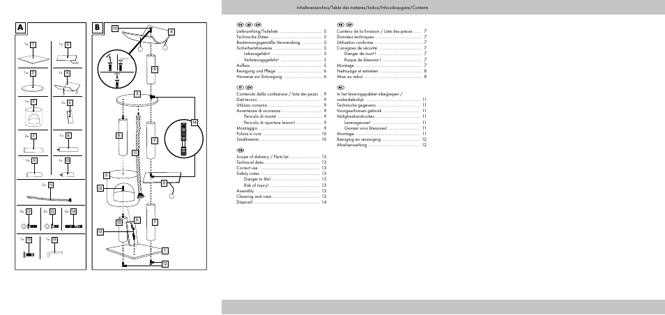 Zoofari Cat Scratching Post User Manual | Page 2 / 14