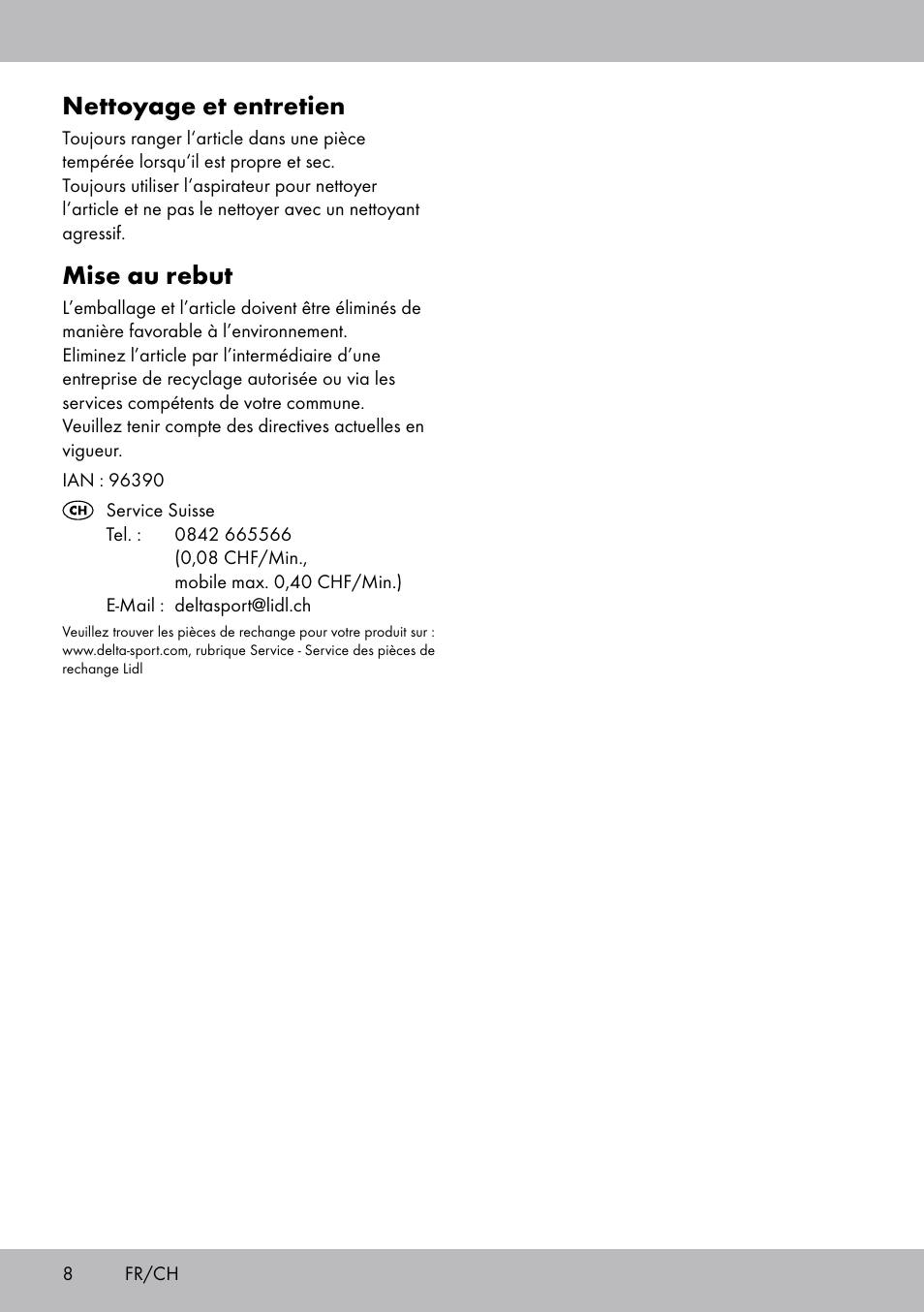 Nettoyage et entretien, Mise au rebut | Zoofari Cat Scratching Post User Manual | Page 6 / 14