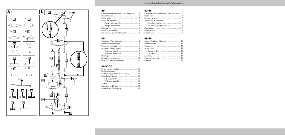 Zoofari Cat Scratching Post User Manual | Page 2 / 14