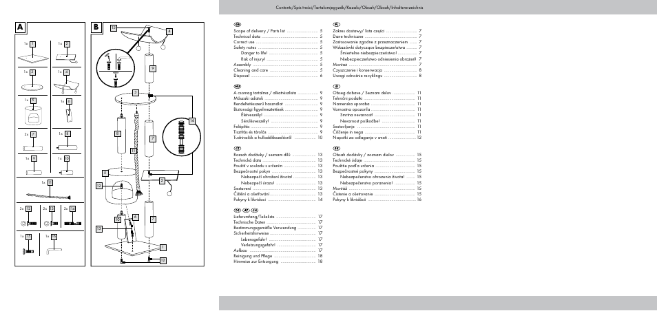 Zoofari Cat Scratching Post User Manual | Page 2 / 18