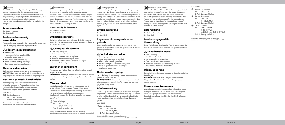 Zoofari Pet Snack Ball User Manual | Page 2 / 2