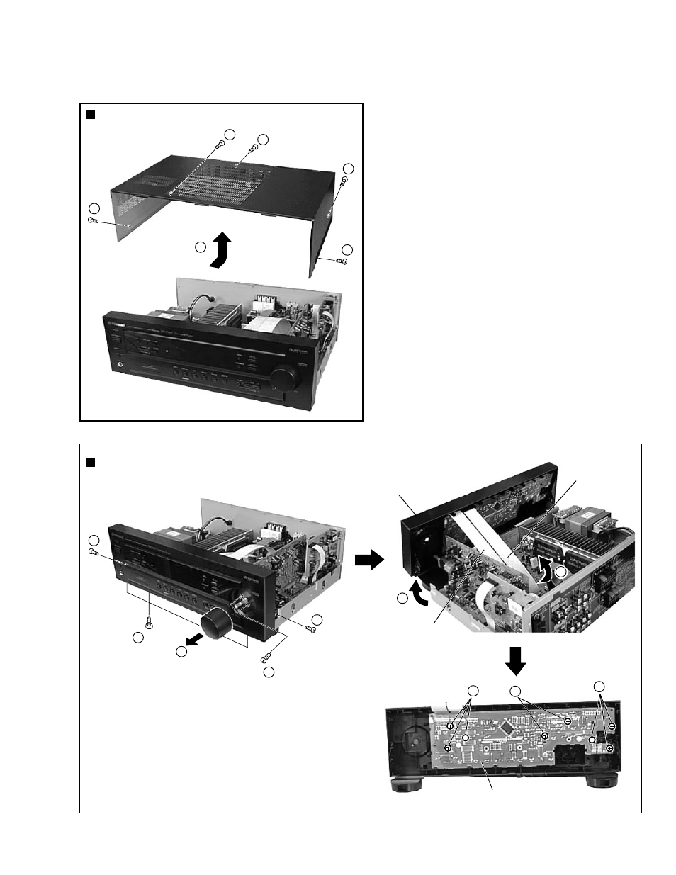 2 disassembly, 1 bonnet and front assy | Dolby Laboratories STAV-3770 User Manual | Page 43 / 56