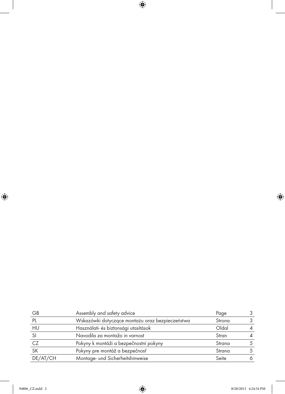 Zoofari Scratching Post Z31808 User Manual | Page 2 / 9