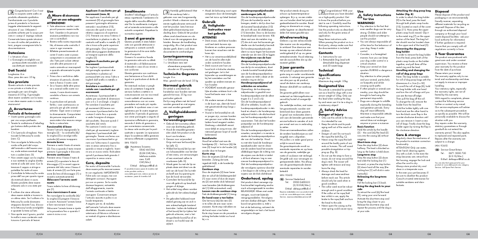 Zoofari Retractable Dog Lead User Manual | Page 2 / 2