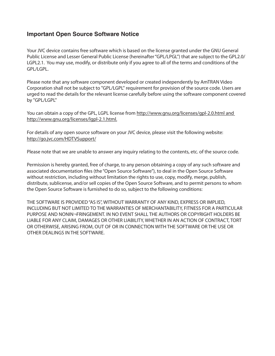 Dolby Laboratories JLE42BC3500 User Manual | Page 41 / 46