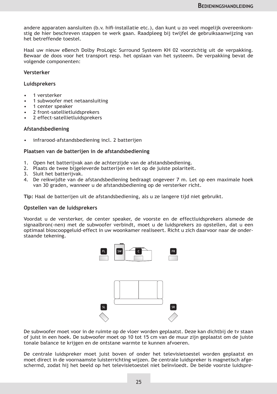 Dolby Laboratories KH 02 User Manual | Page 25 / 100