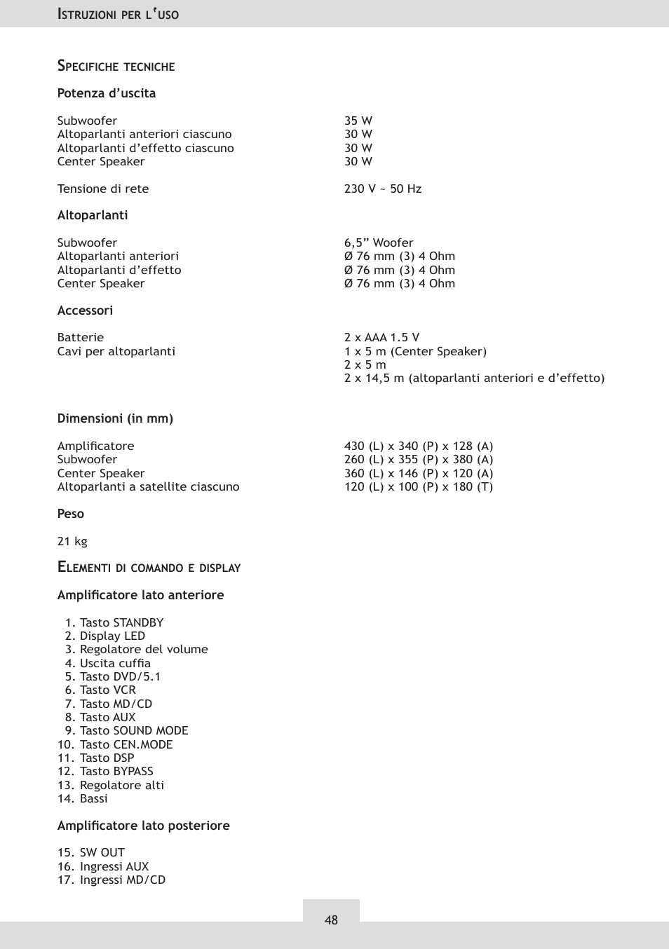 Dolby Laboratories KH 02 User Manual | Page 48 / 100