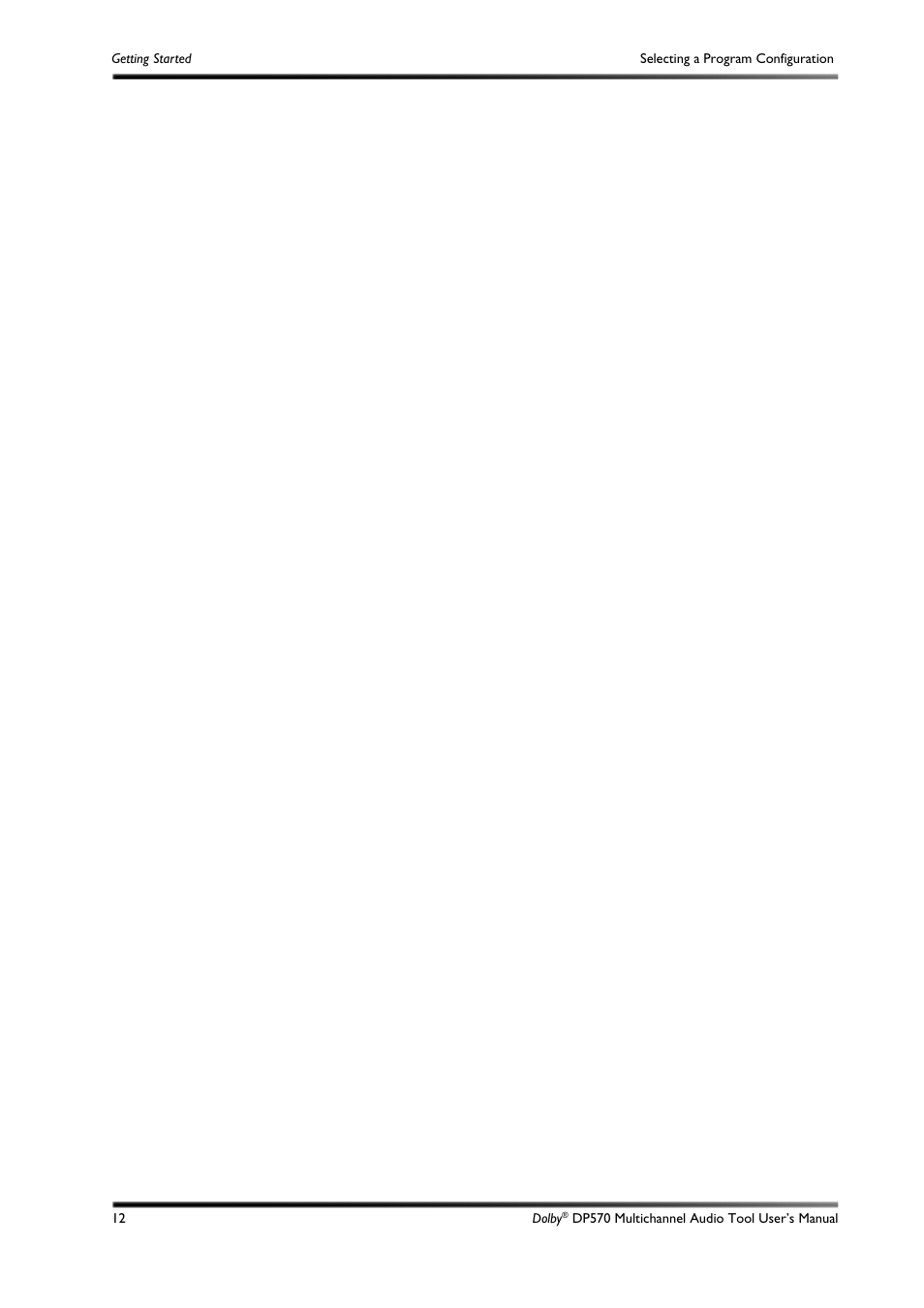 Dolby Laboratories DP570 User Manual | Page 24 / 127