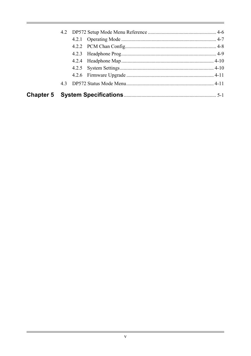Dolby Laboratories DP572 User Manual | Page 5 / 62