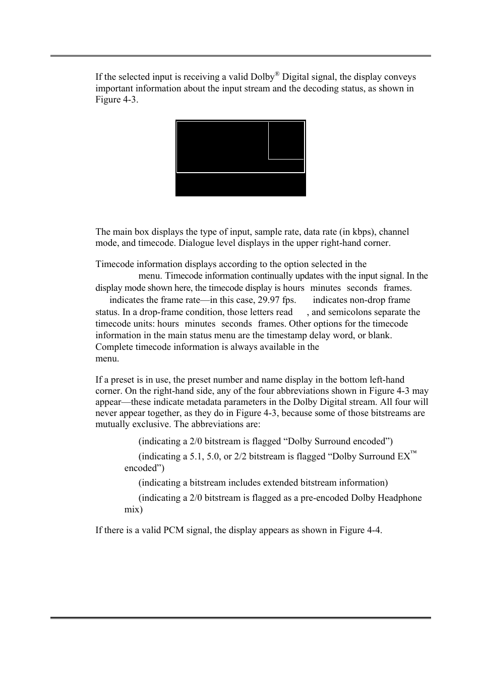 Dolby Laboratories DP564 User Manual | Page 29 / 101