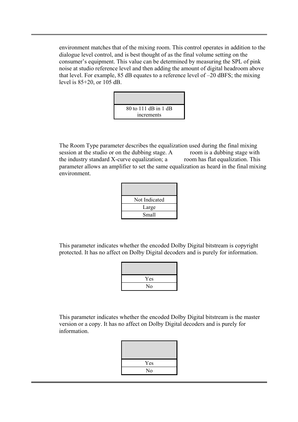 Dolby Laboratories DP564 User Manual | Page 87 / 101