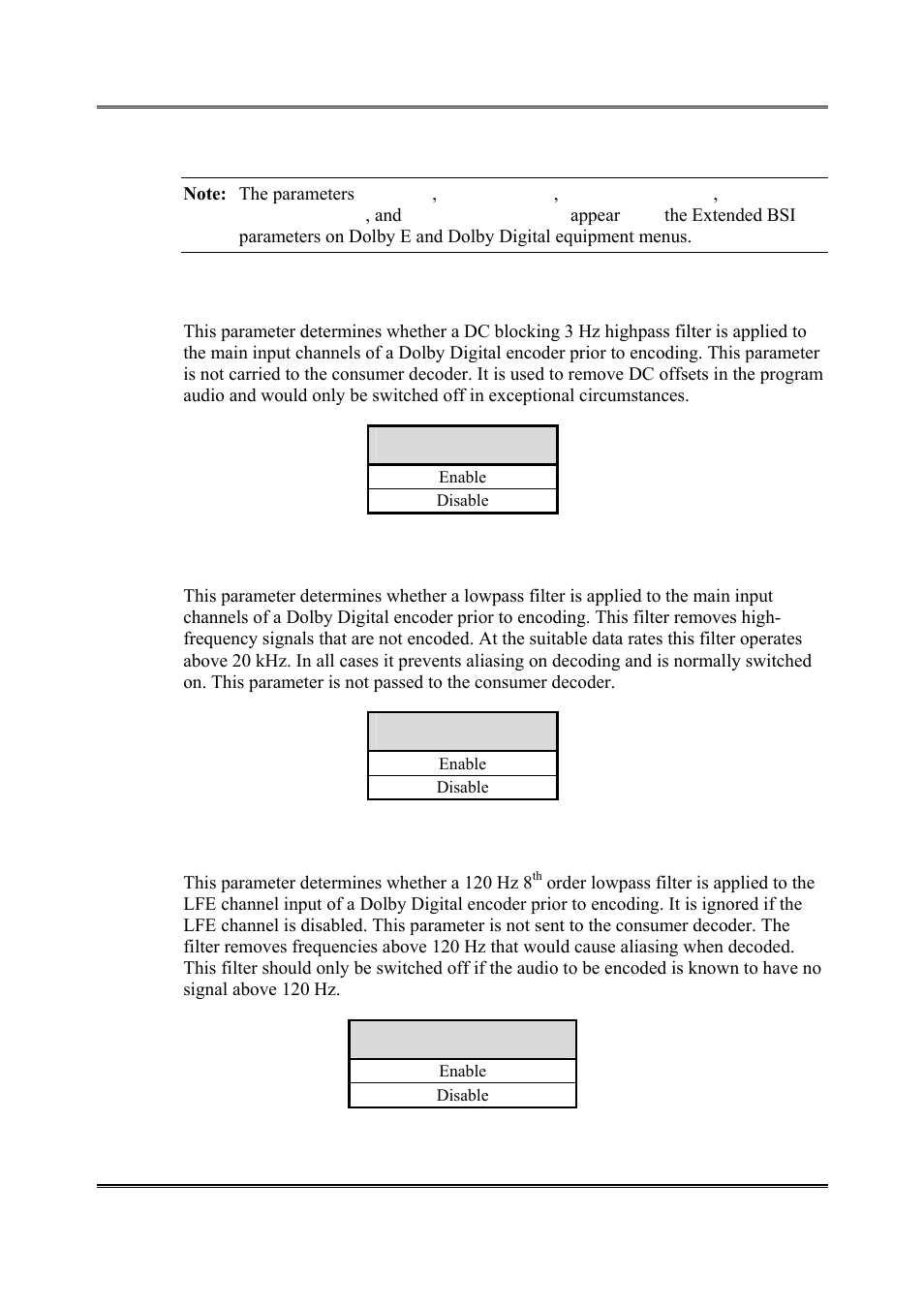 Dolby Laboratories DP564 User Manual | Page 88 / 101