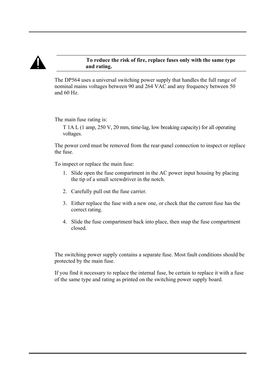 Dolby Laboratories DP564 User Manual | Page 9 / 101