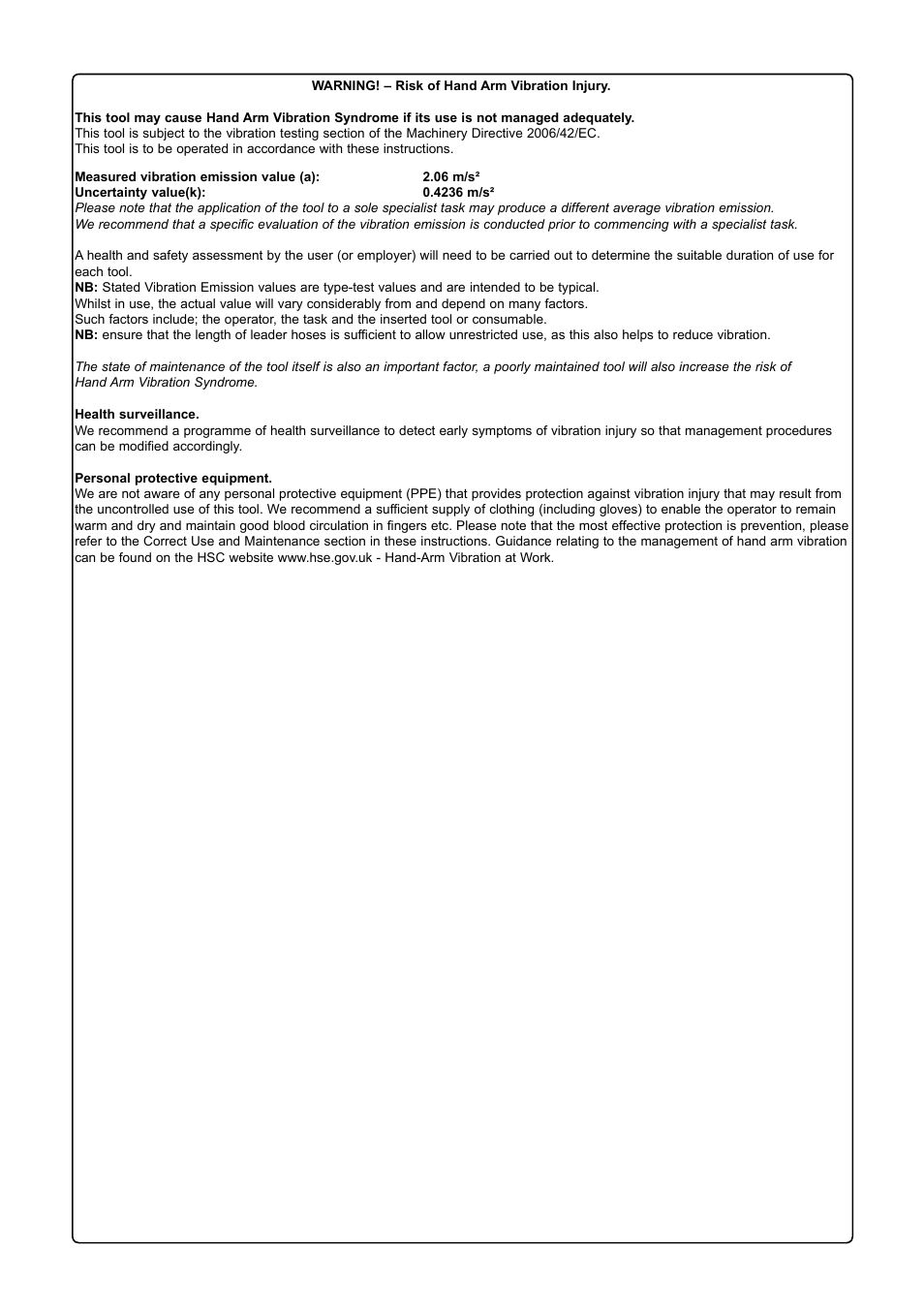 Sealey SA24 User Manual | Page 4 / 4