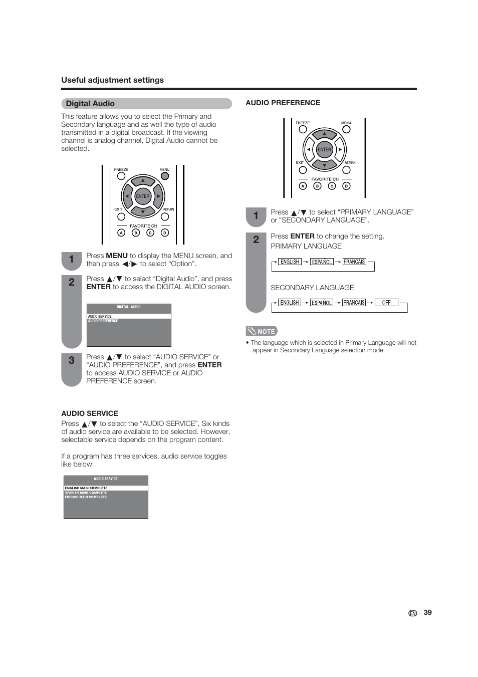 Dolby Laboratories LC-19SB25U User Manual | Page 39 / 55