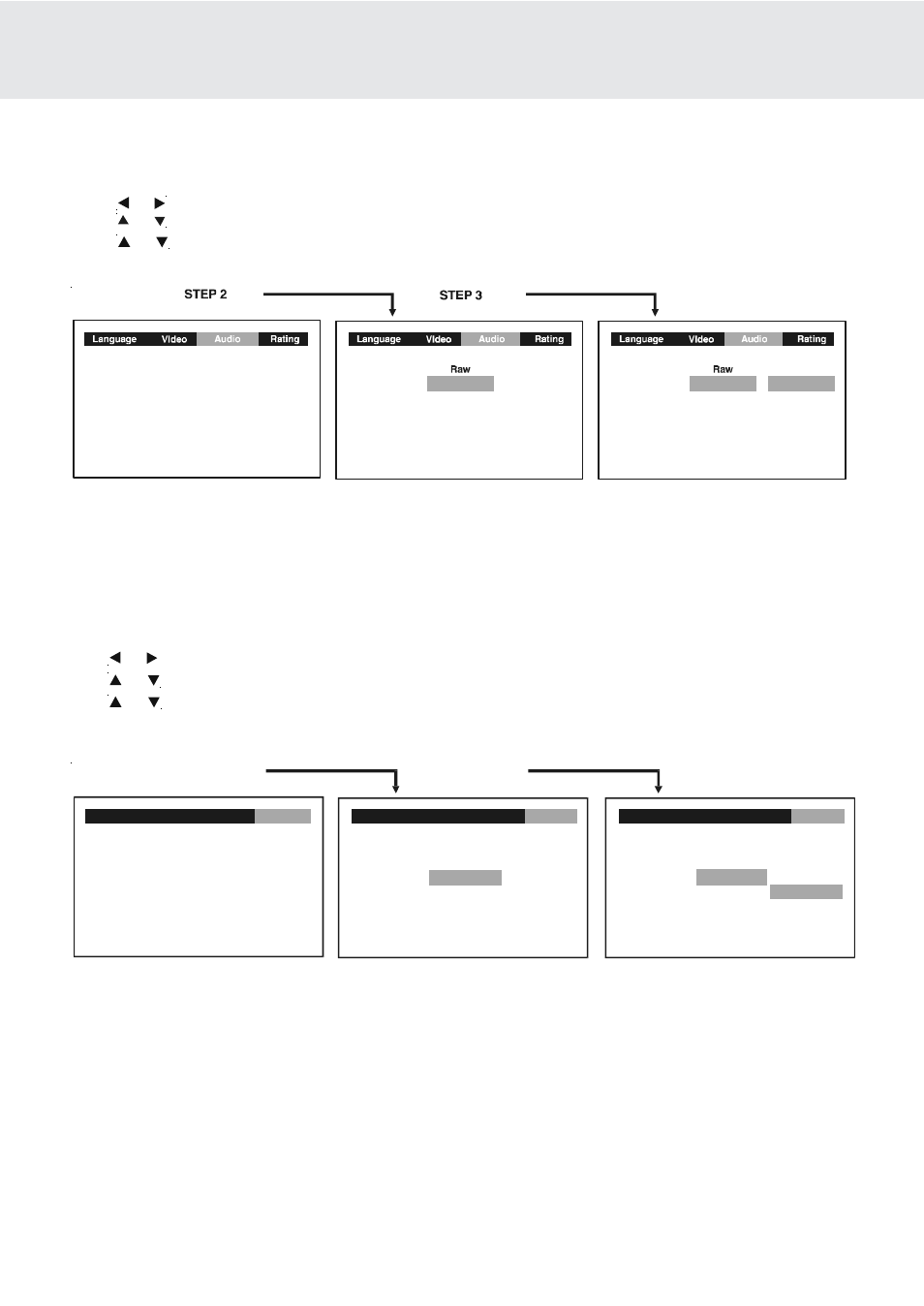 Customizing the function settings, Rating setting, Factory set | Dolby Laboratories PVS177SG User Manual | Page 27 / 32