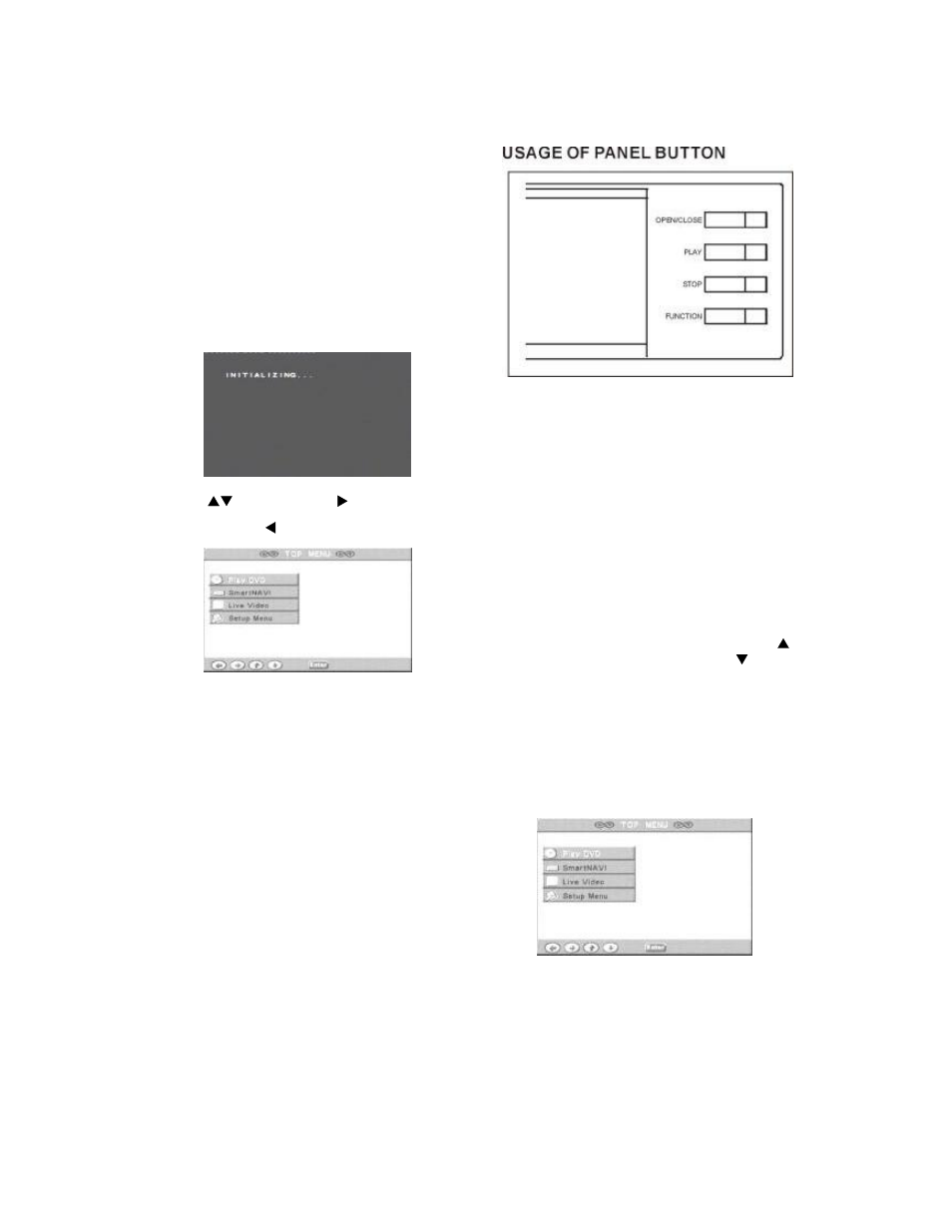 Main menu and front panel buttons | Dolby Laboratories Personal Video Recorder User Manual | Page 13 / 46