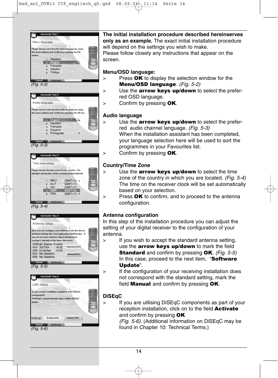 Dolby Laboratories Digital-Satellite-Receiver User Manual | Page 14 / 66