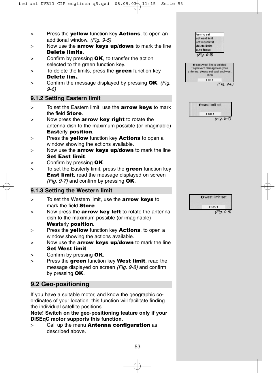 2 geo-positioning | Dolby Laboratories Digital-Satellite-Receiver User Manual | Page 53 / 66