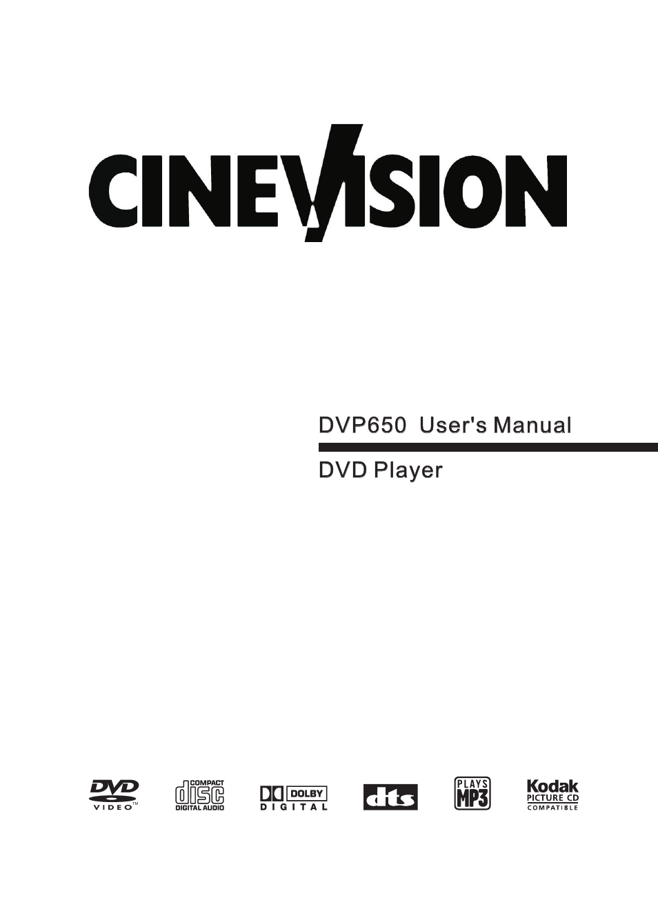 Dolby Laboratories DVP650 User Manual | 35 pages