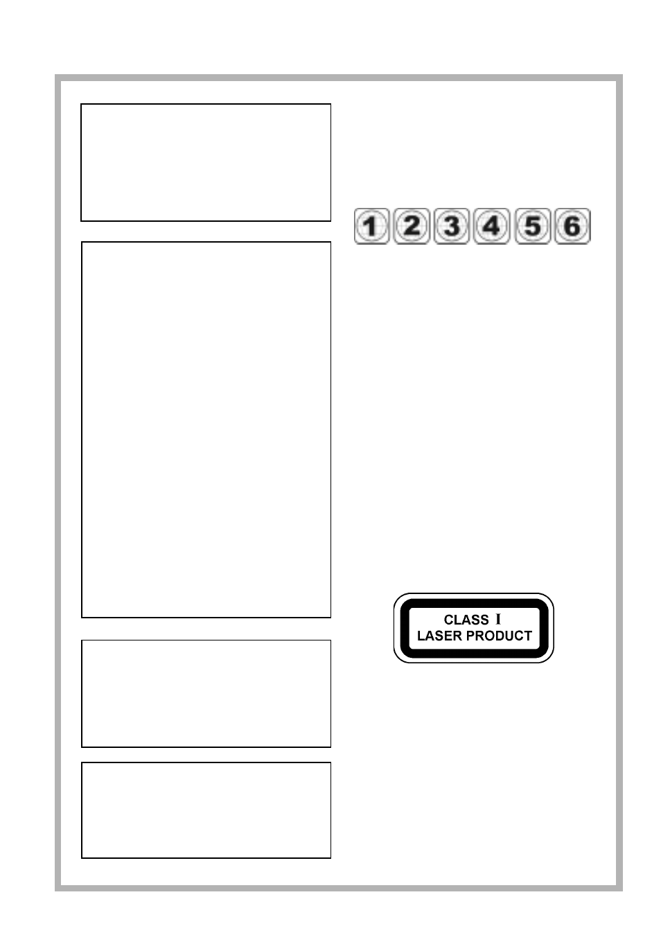 Fcc and safety information, Caution | Dolby Laboratories DVD Player User Manual | Page 2 / 29