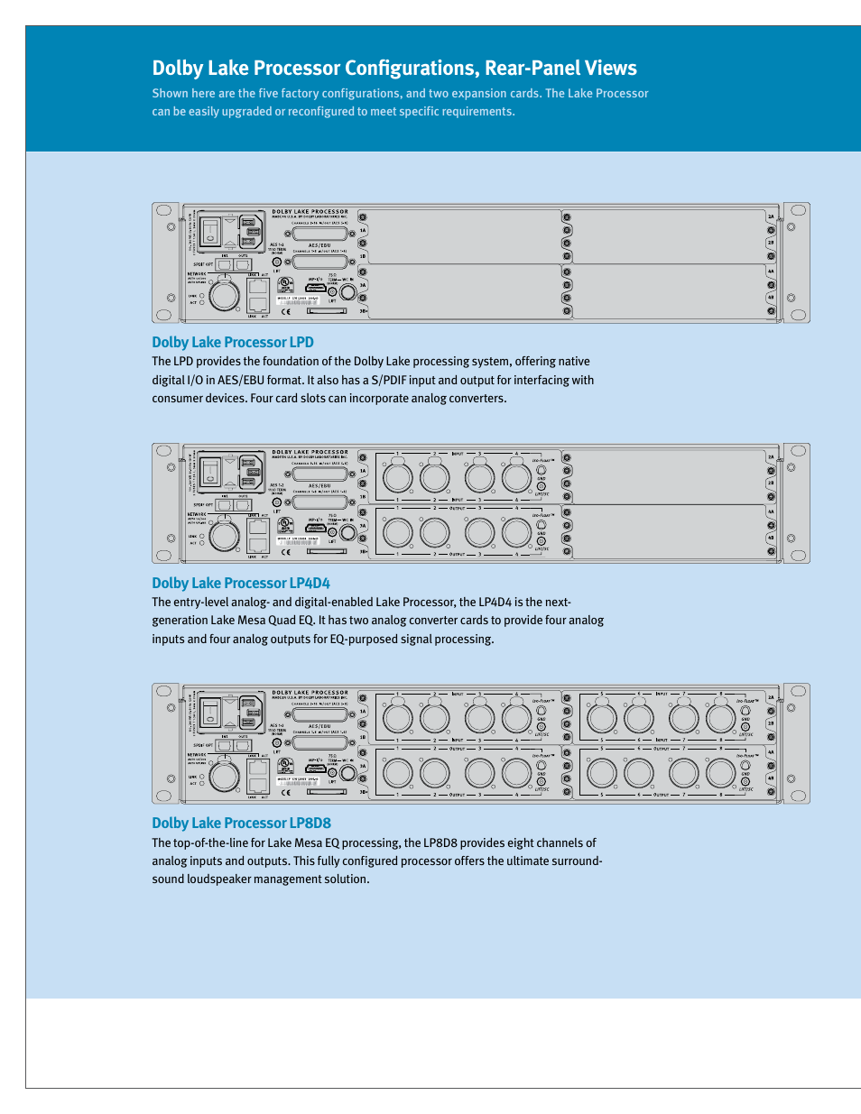 Dolby Laboratories Digital Loudspeaker User Manual | Page 2 / 4