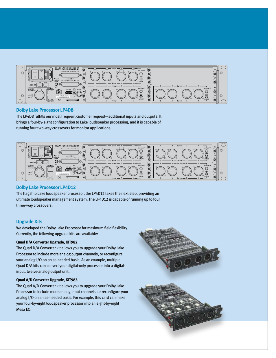 Dolby Laboratories Digital Loudspeaker User Manual | Page 3 / 4