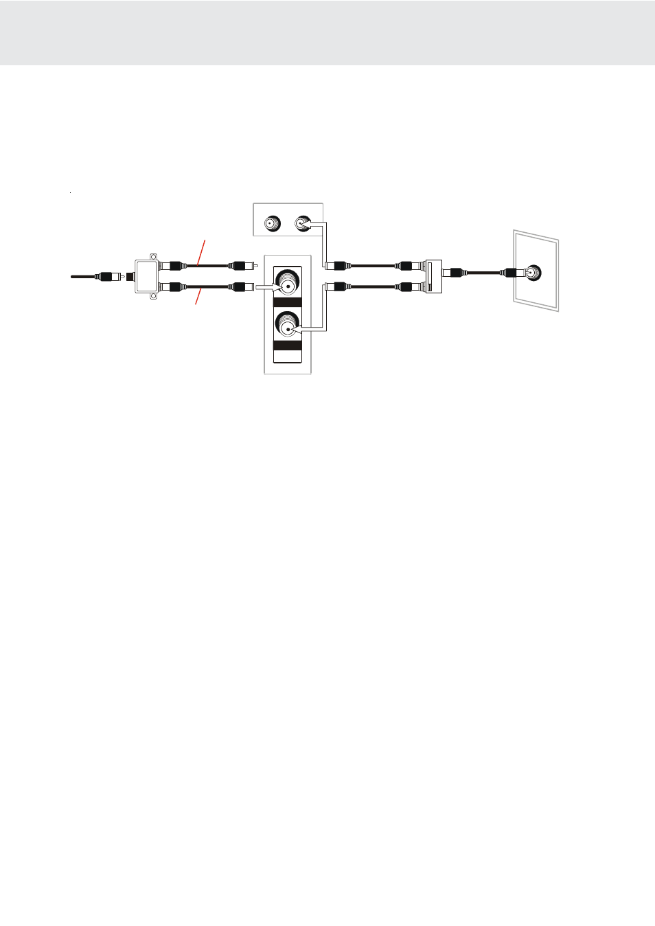 Connections, Connection with cable box, a/b switch and splitter, Using the a/b switch | Dolby Laboratories DVD/VCR Combo User Manual | Page 14 / 64